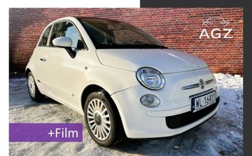 Fiat 500 II Hatchback 3d 1.2 69KM 2010 Fiat 500 Lounge Panorama Klima Alu Gwarancja w cenie VFVL 1.2 Benzyna