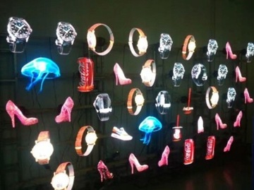 СОВРЕМЕННЫЙ ВИД РЕКЛАМНОЙ ГОЛОГРАММЫ 3D 320 LED WIFI