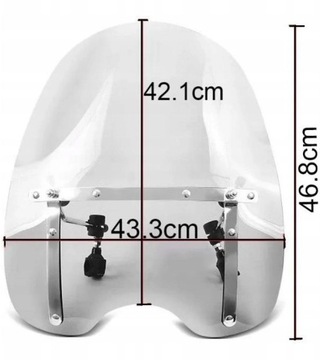Стекло посвящено Yamaha Virago 125 250 535 700 750 1000 1100 Воин 1700