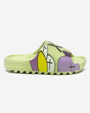 ЗЕЛЕНЫЕ ЖЕНСКИЕ ШЛЕПАНЦЫ С ПРИНТОМ ELMINO 37