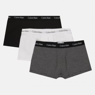 CALVIN KLEIN BOKSERKI LR 3 PACK RÓŻNE U2664G IOT XL