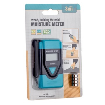 Wilgotnościomierz miernik Wilgotności Drewna Beton