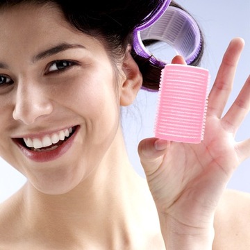 Самоудерживающиеся валики Большие волосы Средняя штора