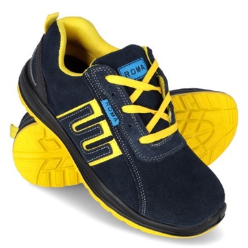 BUTY ROBOCZE SKÓRA ZAMSZOWA PODNOSEK PÓŁBUT S1 r39