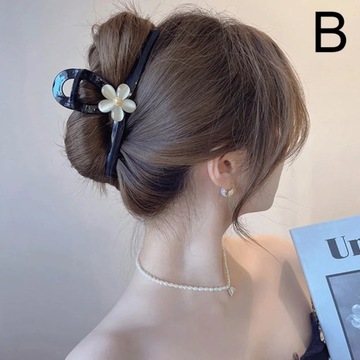 Новые женские модные зажимы для когтей, кофе, черная смола, большой коготь для волос для девочек
