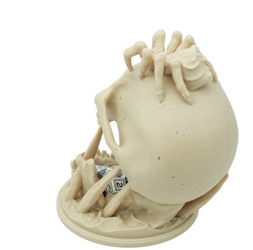 Череп «Поцелуй пустыни» с пауком - башня с кубиками - Череп «Поцелуй пустыни»