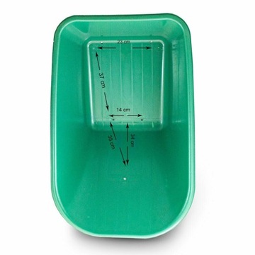 ЧАША ДЛЯ СТРОИТЕЛЬСТВА САДОВАЯ BOWLOWROW 250КГ ПВХ