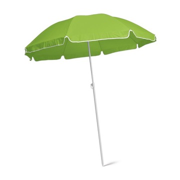 Parasol ogrodowy plażowy składany zielony UV lekki 140cm Z POKROWCEM zgrabn