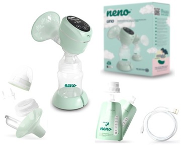 ОРИГИНАЛЬНЫЙ КОМПЛЕКТ NENO UNO ДВУХФАЗНАЯ ЭЛЕКТРИЧЕСКАЯ ГРУДНИЦА