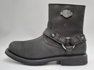 Черные кожаные ботинки HARLEY-DAVIDSON | Размер 42