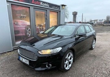Ford Mondeo V Sedan 1.5 EcoBoost 160KM 2016 Ford Mondeo Titanium, niski przebieg, Sam parkuje, SYNC, kamera cofania, N, zdjęcie 27