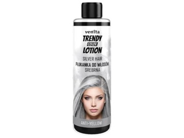 VENITA Trendy Color Lotion Płukanka do włosów anti-yellow - Srebrna 200ml