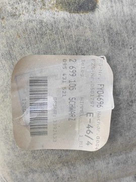 ОТДЕЛКА ПОТОЛКА BMW E46 SEDAN M ПАКЕТ ЧЕРНАЯ В КОМПЛЕКТЕ 2699105