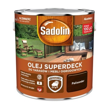 SADOLIN SUPERDECK OLEJ 2,5l PALISANDER