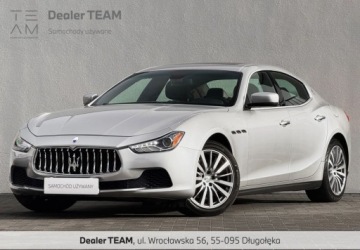 Maserati Ghibli III 2014 Maserati Ghibli 3.0 V6 Biturbo AT8 Kamera cofania Bi-xenon Zarejestrowa