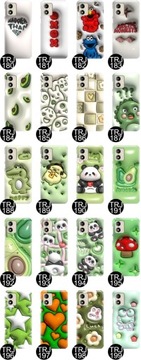 ЧЕХОЛ для MOTOROLA E13 с 3D-иллюзионными рисунками животных