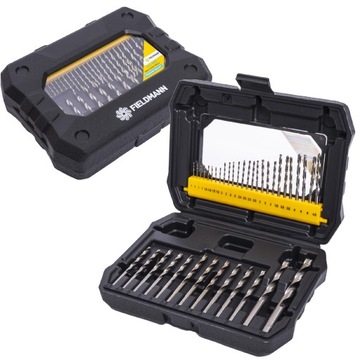 Wiertła do Metalu Fieldmann FDV 9201 ZESTAW 39 szt