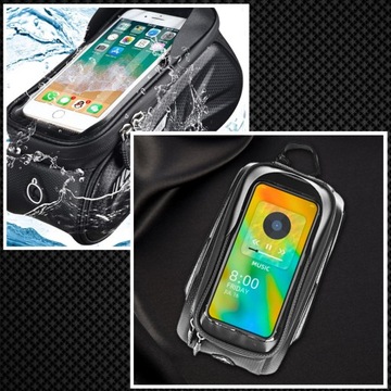 Водонепроницаемый ДЕРЖАТЕЛЬ ДЛЯ ВЕЛОСИПЕДНОЙ РОЗЕТКИ ЧЕХОЛ ДЛЯ ТЕЛЕФОНА СУМКА В РАМЕ НАСТЕННАЯ СУМКА