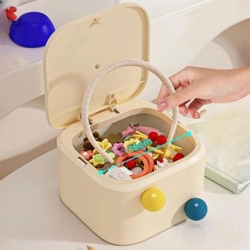 Pudełko do przechowywania akcesoriów do włosów Barrette Kosmetyczka do przechowywania Pudełko do przechowywania