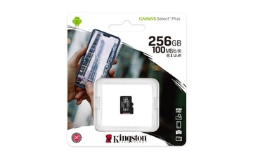 Карта памяти Kingston Canvas Select Plus SDCS2/256GBSP