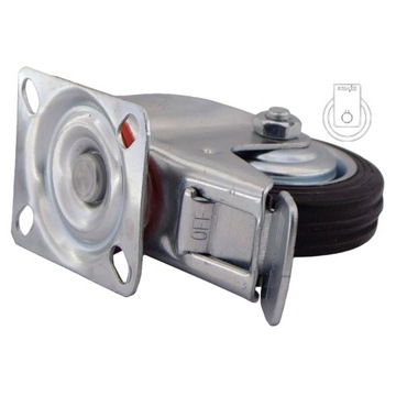 НАБОР ИЗ 4 ШТ. Полочная тележка WHEELS fi 75 2STGU75