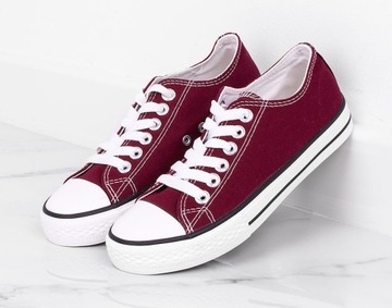 Бордовые КРОССОВКИ CLASSIC LOW КРОССОВКИ 39