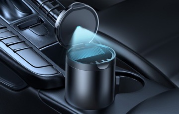 АВТОМОБИЛЬНАЯ ПЕПЕЛЬНИЦА С ПОДСВЕТКОЙ BASEUS, МЕХАНИЗМ ДЛЯ АВТОМОБИЛЯ