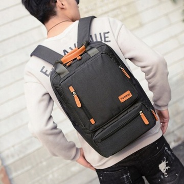 Plecak miejski na laptopa vintage UNI 15,6 '' I188