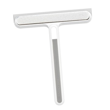 Щетка для мытья окон с ручкой, переносная, прочная, для мытья окон, белая