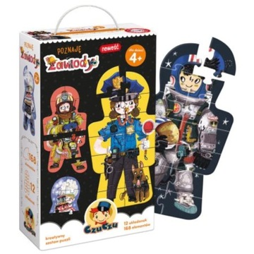 CzuCzu PUZZLE KONTUROWE POZNAJĄ ZAWODY 4+