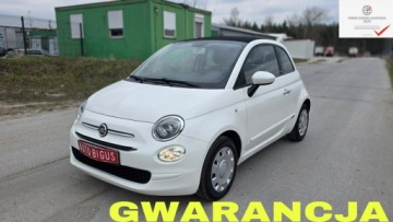 Fiat 500 II Seria 4 1.2 69KM 2016 Fiat 500 ledy super stan zarejestrowany biała