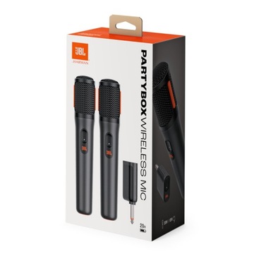 JBL PartyBox Wireless Mic — набор из 2-х цифровых беспроводных микрофонов
