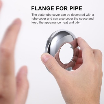 Круглая труба с розеткой