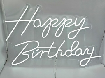 СВЕТОДИОДНАЯ ИНСТРУКЦИЯ С ДНЕМ РОЖДЕНИЯ 76Х43 СМ светодиодная