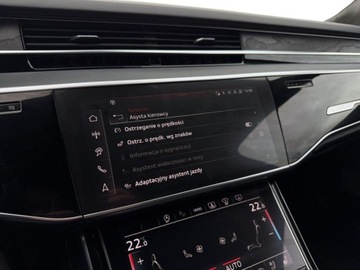 Audi A8 D5 Sedan Facelifting 4.0 60 TFSI 460KM 2023 Audi A8 Long V8 TFSI Noktowizor szklany dach 4x Masaze BO-Advanced Gwaranc, zdjęcie 27