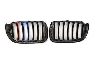 BMW X3 F25 2014.03- MŘÍŽKA ČERNÁ LESK (3