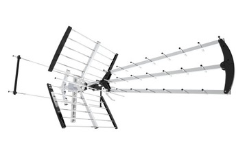 НАПРАВЛЕННАЯ АНТЕННА DVB-T2 ДЛЯ ЭФИРНОГО ТЕЛЕВИДЕНИЯ MUX8 LTE HD Фильтр 4K UHF VHF 120км