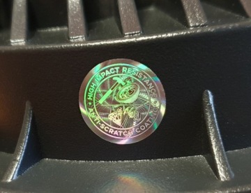 Светодиодная лампа ДХО, чипы OSRAM, хромированный отражатель 7 дюймов.