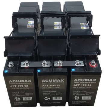 Akumulator AGM VRLA Acumax AFT 100Ah 12V SOLAR AFT 100-12 FRONT TERMINAL