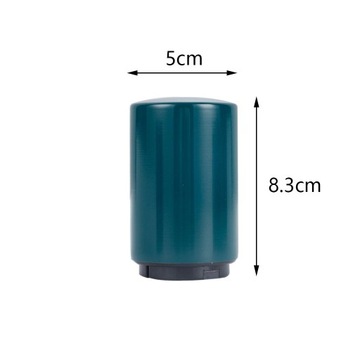 Нажимная открывалка для пивных бутылок, уловитель крышки, простой в использовании, темно-зеленый