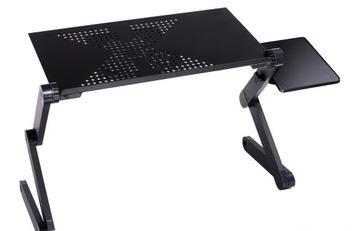 СКЛАДНОЙ СТОЛИК ДЛЯ НОУТБУКА С ОХЛАЖДАЮЩЕЙ ПОДСТАВКОЙ