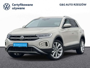 Volkswagen T-Roc I SUV Facelifting 2.0 TDI SCR 150KM 2024 Volkswagen T-Roc 2.0 TDI SCR Style DSG, Gwarancja, Serwis ASO, FV23 2.0