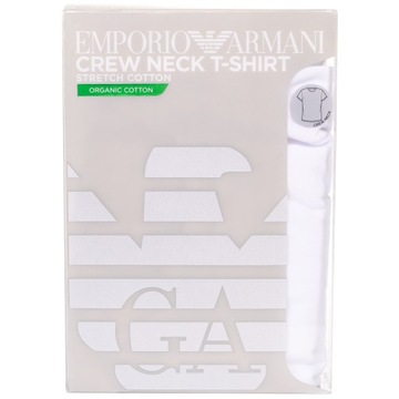 Emporio Armani EA7 KOSZULKA TSHIRT M SLIM Oryginał 111035 3R512 Biały