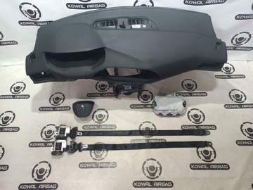 PEUGEOT 308 T9 DESKA KONSOLA AIRBAG PODUSZKI PASY