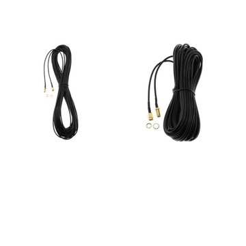 2x antena WiFi RP SMA przedłużacz kabla koncentrycznego do routera Wi Fi WL