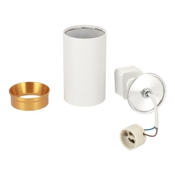 REFLEKTOR LAMPA DO SZYNOPRZEWODU 1-FZ GU10 WHITE / GOLD EDO