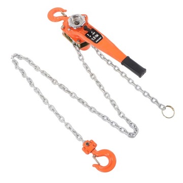 Wciągnik łańcuchowy z dźwignią 1,5 T 3300LBS Nośność 2,5 M Ręczny wciągnik