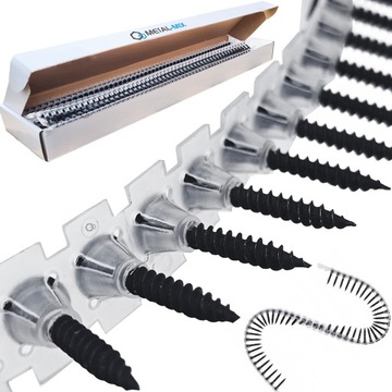 WKRĘTY NA TAŚMIE GIPS METAL 3,5x25 1000sztuk
