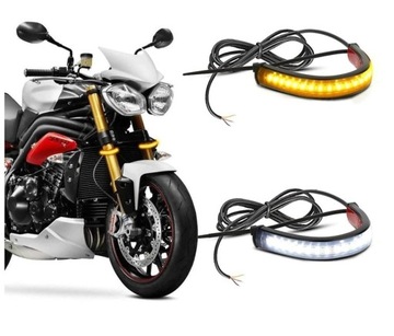 ŚWIATŁA DRL LED dzienne + dynamiczne kierunki