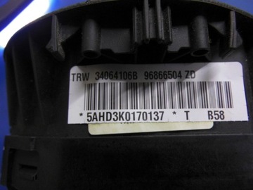 AIRBAG ULOŽENÍ ŘIDIČE CITROEN C4 PICASSO I 07-13R